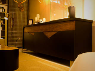Palisandro., Tea maker&design Tea maker&design Salones de estilo ecléctico Madera Acabado en madera