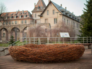 Nid contemplatif, Wood Basketry Workshop Wood Basketry Workshop Espaces commerciaux