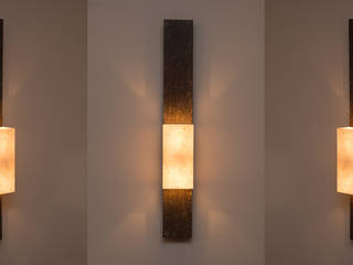 J'aimes Wall Light, .. .. Modern Corridor, Hallway and Staircase Wood Wood effect