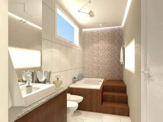 Banheiro , Guina Arquitetura Guina Arquitetura Modern bathroom Tiles
