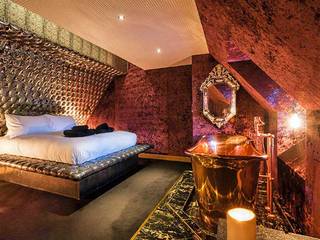 The Crazy Bear Hotel Stadhampton Eclectic style hotels by Porcel-Thin Eclectic