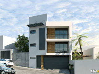 Casa R-R, Bau-Art Taller de Arquitectura Bau-Art Taller de Arquitectura Casas minimalistas