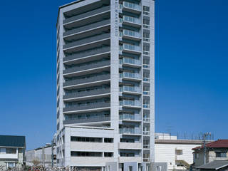 Residence in NihoShinmachi, 株式会社 垂井設計 株式会社 垂井設計 Casas estilo moderno: ideas, arquitectura e imágenes