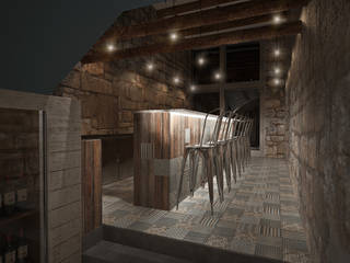 Porto Meu - Steakhouse, Tiago Martins - 3D Tiago Martins - 3D Commercial spaces