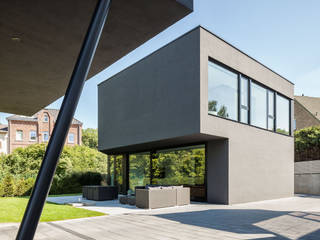 Haus H, ZHAC / Zweering Helmus Architektur+Consulting ZHAC / Zweering Helmus Architektur+Consulting Maisons modernes Gris