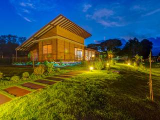 Residência P.D, Zani.arquitetura Zani.arquitetura Rustikale Häuser