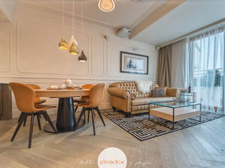 Meble do apartamentu w Krakowie, Zirador - Meble tworzone z pasją Zirador - Meble tworzone z pasją Modern dining room