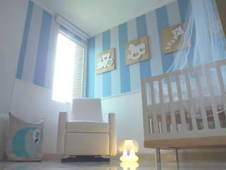 Habitación para Bebé, TRIBU ESTUDIO CREATIVO TRIBU ESTUDIO CREATIVO クラシックデザインの 子供部屋