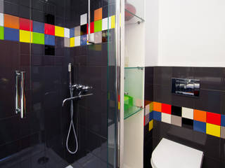 A casa de banho Kubic, Architect Your Home Architect Your Home Moderne Badezimmer