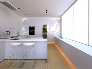 GW House, chiara grassi chiara grassi Cocinas de estilo minimalista