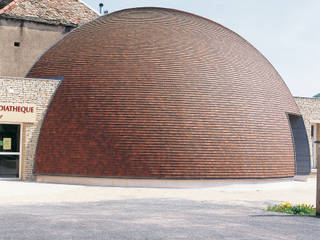 Ton Schindeln, Rimini Baustoffe GmbH Rimini Baustoffe GmbH 地中海風 家