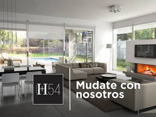 Hacelo con nosotros!, Home54 Home54 Salones de estilo moderno
