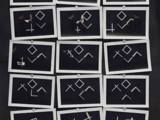 Ronda Design - Magnetika - magnetyczne panele na ściany , BandIt Design BandIt Design ミニマルデザインの 書斎 アルミニウム/亜鉛 白色