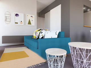 Apartamento Trendy, Youdekor Youdekor Scandinavian style living room