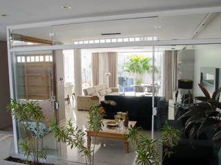 Residência SSC, A/ZERO Arquitetura A/ZERO Arquitetura Modern Living Room