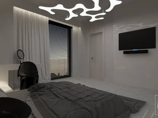 simple bedroom at sunset, Zeler Design Zeler Design