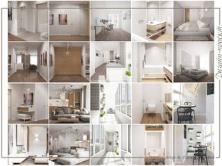 "Light, wood, simplicity", mlynchyk interiors mlynchyk interiors Espaços de trabalho minimalistas