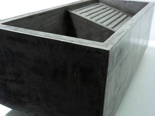 Lavabo Lavanderia design intramontabile manufatto 35 cm, DesignsModern DesignsModern インダストリアルスタイルの お風呂
