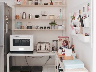 DIY 신혼집 인테리어 , toki toki 北欧デザインの キッチン