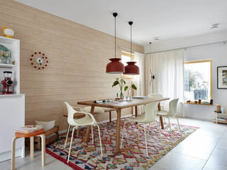 Haus Mono, Burkhard Heß Interiordesign Burkhard Heß Interiordesign Moderne Esszimmer Holz