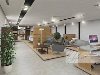 Proyecto de Oficinas Enrevenca - la Quizanda, Arq.AngelMedina+ Arq.AngelMedina+ Commercial spaces Wood Wood effect