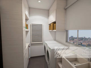 Apartamento Residencial, Arq.AngelMedina+ Arq.AngelMedina+ Minimalistische wijnkelders Hout Hout