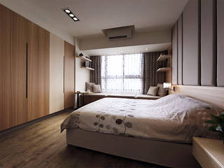 [HOME] Awesome Space Design, KD Panels KD Panels Dormitorios modernos Madera Acabado en madera