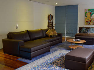 MEM EXPRESS - Sala de TV., MEM Arquitetura MEM Arquitetura Modern living room