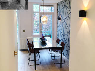 Apartment in Amsterdam, CVA Design CVA Design غرفة السفرة