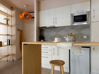 Miniapartamento, Studio Transparente Studio Transparente Cozinhas modernas