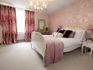 Boudoir Bedroom, Lothian Design Lothian Design Klassische Schlafzimmer