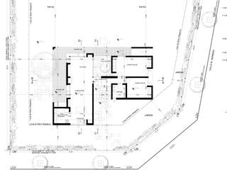 Diseño y construcción de Casa Blanca en "La Hornilla" por 1.61 Arquitectos, 1.61arquitectos 1.61arquitectos Casas unifamiliares