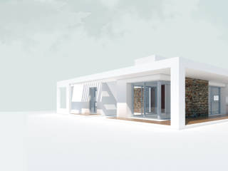 Diseño y construcción de Casa Blanca en "La Hornilla" por 1.61 Arquitectos, 1.61arquitectos 1.61arquitectos Single family home