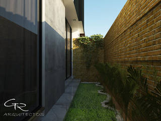 GT-R Arquitectos Minimalistyczny ogród