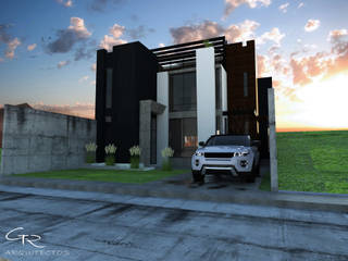 House JC-1, GT-R Arquitectos GT-R Arquitectos Casas de estilo minimalista