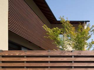 西緑丘の家, アトリエ・ブリコラージュ一級建築士事務所 アトリエ・ブリコラージュ一級建築士事務所 منازل خشب Wood effect