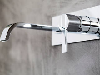 Fugenlose Bäder mit Terralime, Die Fliese art + design Fliesenhandels GmbH Die Fliese art + design Fliesenhandels GmbH Modern Bathroom