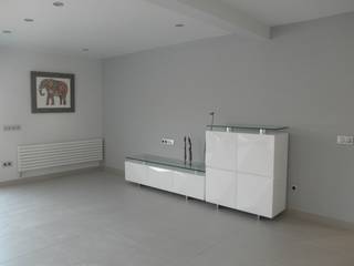 Vivienda unifamiliar en Villaviciosa de Odón, EFICORE EFICORE Minimalist living room