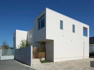 Terrace House, Atelier Square Atelier Square Modern Houses White