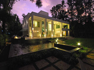 Private Residence at Sopan Baug, Pune, Chaney Architects Chaney Architects Будинки