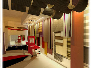 Renders Showroom - Palermo, GPA studio GPA studio Espaces commerciaux