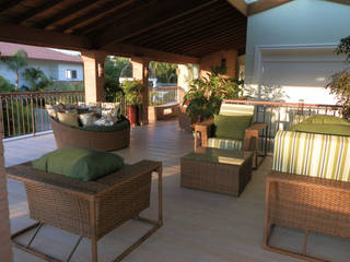 Piscinas, Terraços e áreas de lazer, MBDesign Arquitetura & Interiores MBDesign Arquitetura & Interiores ระเบียง, นอกชาน