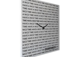 Nice Time Clock, dESIGNoBJECT.it dESIGNoBJECT.it Minimalist houses Metal