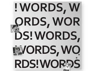 WORDS , dESIGNoBJECT.it dESIGNoBJECT.it บ้านและที่อยู่อาศัย โลหะ