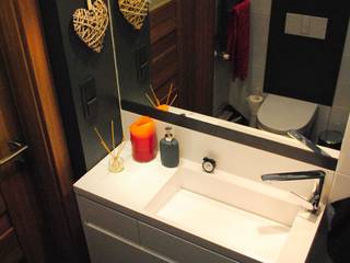 Nowoczesne wyposażenie w łazience w stylu etno, Luxum Luxum Nowoczesna łazienka