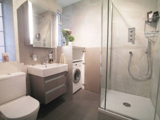 St John's Wood Patience Designs Studio Ltd Phòng tắm phong cách hiện đại bathroom,interior,design