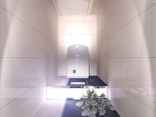 Сан узел в квартире панельного дома, Your royal design Your royal design Minimalist style bathroom