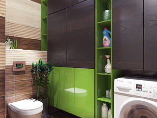 Бамбуковая ванная комната, Your royal design Your royal design Baños tropicales