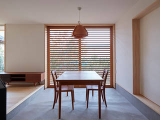 山崎の住宅, 一級建築士事務所co-designstudio 一級建築士事務所co-designstudio Scandinavian style dining room