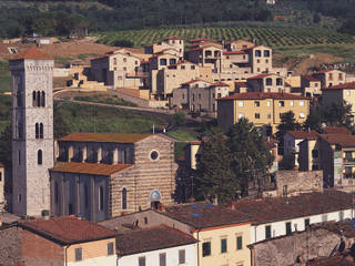 Borgo Novo di Gaiole in Chianti, Simone Casini Architetto Simone Casini Architetto Дома в стиле кантри Камень